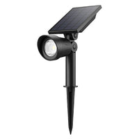 Foco Solar de Jardín 9 LED IP65 | Iluminación Exterior Resistente al Agua