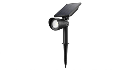 Foco Solar de Jardín 9 LED IP65 | Iluminación Exterior Resistente al Agua