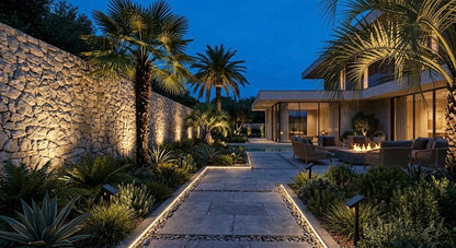 Foco Solar de Jardín 9 LED IP65 | Iluminación Exterior Resistente al Agua